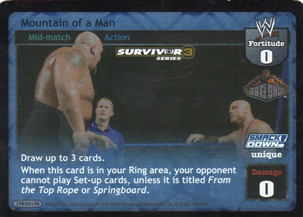 Mountain of a Man